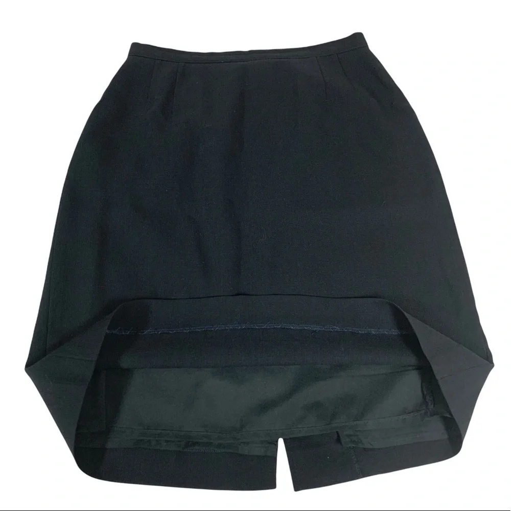 Vintage Giorgio Armani Le Collezioni Wool Skirt -Size 8 Italy - Picture 4 of 8